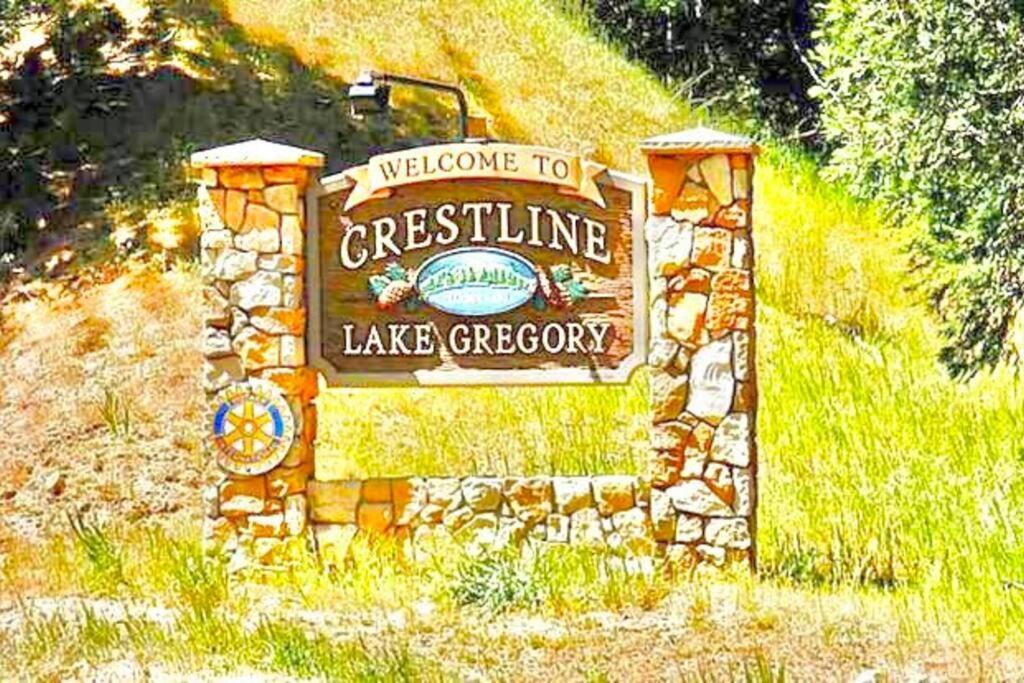 Lakeview 3-Story Winter Home Crestline Exterior foto